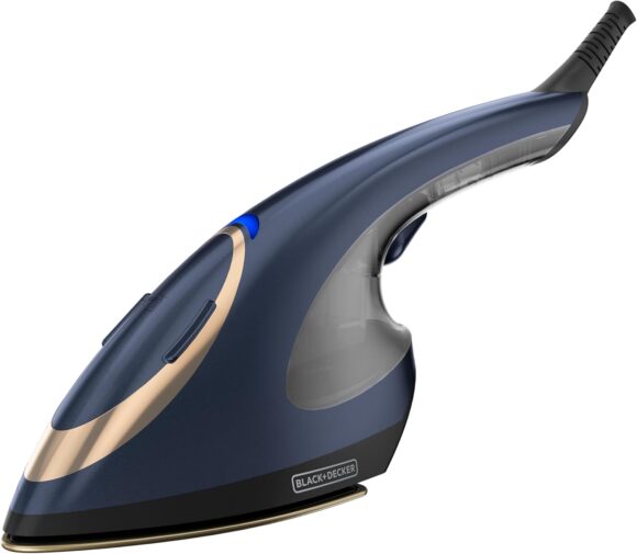 Press & Steam 2-in-1 Iron and Steamer, 180% More Steam & One Temperature Technology