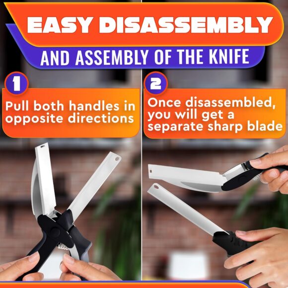 Kitchen Scissors for Food – 2-in-1 Cutting - Image 2